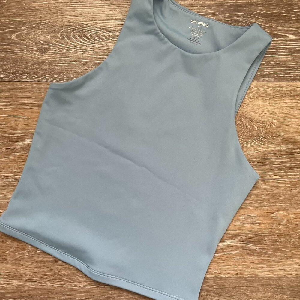 Blue Workout Tank